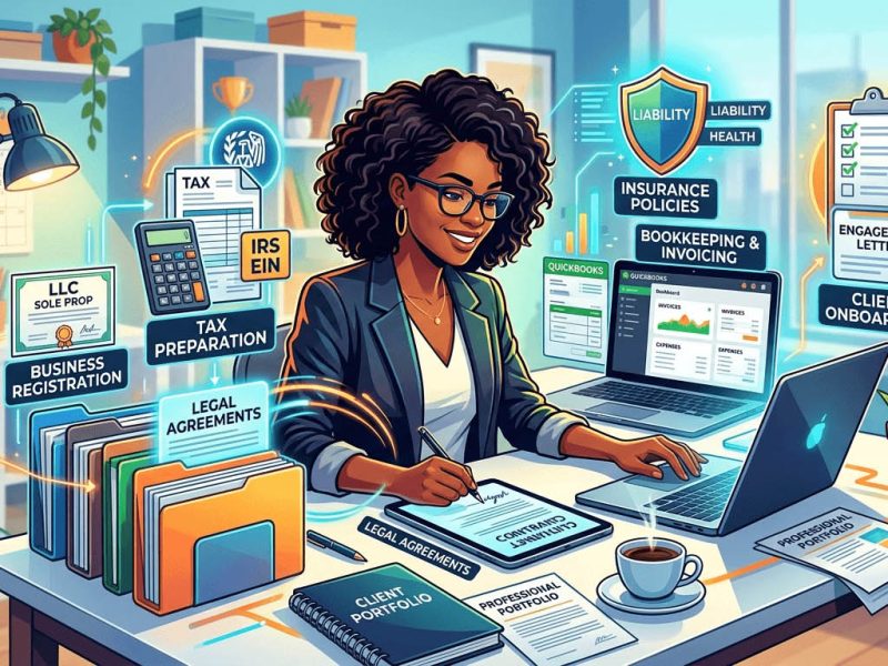 What Independent Contractors Should Set up Before Taking on Clients