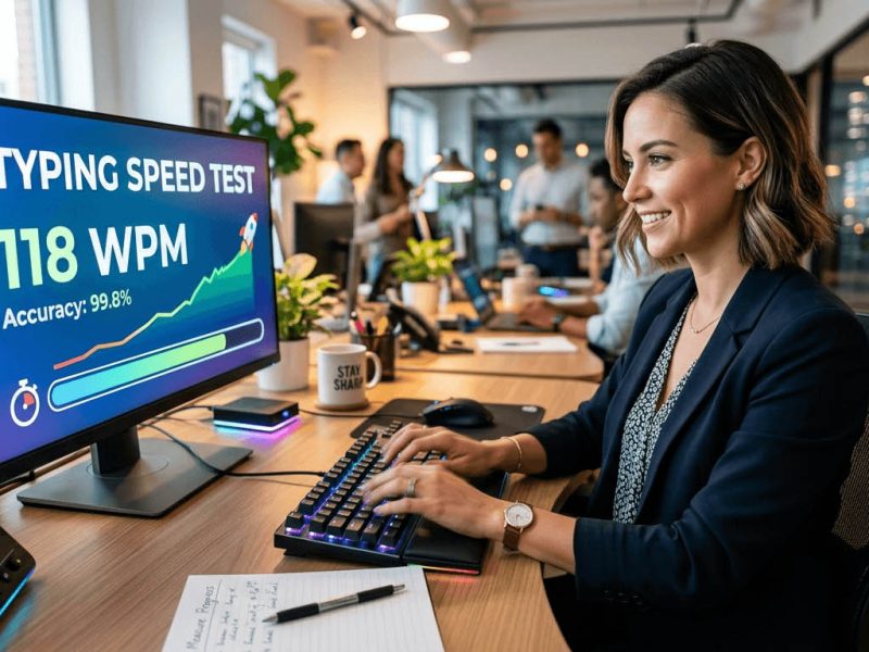 Why Typing Speed is a Skill Every Professional Should Measure